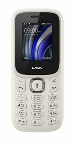 Lava A3 White Beige, Feature Phone