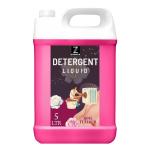 Zivantix Detergent Liquid 5 Liter Pink Suitable For Top Load & Front Load Washing Machine