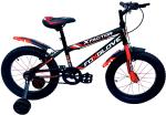 Foxglove X-Factor 16 Inch Sporty Red Colour Spoke Tyre Tube For Age 4 To 8 Yrs 90 Percent Fitted 16 T Bmx Cycle, Single Speed (Red)