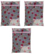 Winner Multicolor Space Mesh Washing Machine Laundry Bag, Size-50* 60cm, Pack of 3(NLB0024-03)