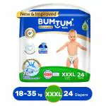 Bumtum Diaper Pants XXXL Size - 24 Diapers |Pack of 1 |Super Soft with Leakage Protection