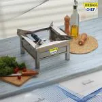 Urban Chef ISI certified Single Burner Bhatti Stainless Steel Manual Gas Stove (1 Burners)