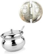 Urban Buy Multicolor Aluminium Gujiya And Ghee Pot Kitchen Tool Set 2 Pc