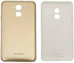 Clickaway Golden Silicone Adhesive Panel Glass Case Cover For Coolpad Note 3