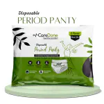 CareDone Disposable Period Panty in Comfortable and Sustainable Solution for Period Protection Size 2XL (Pack of 2)