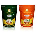 Khana Khazana Organic Traditional Basmati Rice And Biryani Basmati Rice, 1 Kg (Combo Of 2)