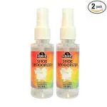 QUICK NUBUCK & SUEDE SHOE POLISH Shoe Deodorizer Pack 2 x 50 ml