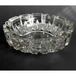TUKLOZ Round Glass Ash Tray Ash Trays for Smoking for Home Ashtray for Cigarette Stylish Ashtray for Home Car Ashtray