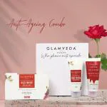 Glamveda Red Wine Advance Anti Ageing Combo For Women with Gift Box
