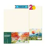 SUNDARAM A3 Cartridge Drawing Paper, Pack of 2 (20 Sheets) 29.7 x 42 cm