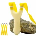 Marksman Kids Best Slingshot Catapult for Outdoor Fun (Plain Resin Slingshot)