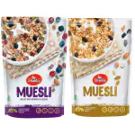 SHANTI'S Muesli Berries-Seeds & Diet Breakfast Cereals High In Protein Gym Muesli (Pack of 2,500gm)