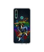 Casotec Boy With Music Design Printed Silicon Soft TPU Back Case Cover for Huawei Y9 Prime
