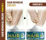 KURAIY Hair Removal Cream Super Natural Painless Permanent For Women / Men Whole Body Cream Pack of 2