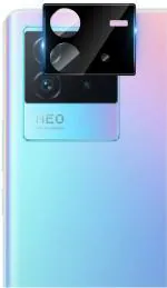 Ragro Black Camera Lens Glass Protector For Vivo Iqoo Neo 6