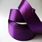BanteyBanatey Satin Ribbon Set of 10 Rolls (Dark Purple, 25mm (one Inch))