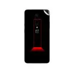 GADGETSWRAP Printed Vinyl Skin Sticker for Oneplus 7 Pro - Red Hell Door