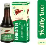 SBS Ge-Livcare DS Syrup (Sugarfree) - Liver Care Supplement for Healthy & Toxin Free Liver - 200ml