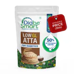 DiabeSmart Diabetic Atta 5Kg | 50% Better Blood Sugar Control | Tested on Diabetics | Sugar Release Control Flour For Diabetes | High Fiber Sugar Free Multigrain Atta | Low GL for Diabetic