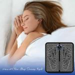 PLEXUS Foot Massager Pain Relief,Elecrtic EMS Massage Mat -8 Mode/16 Vibration Automatic Wireless Folding Massager for Foot,Legs,Hand Muscle Stimulator Therapy Mat for Men and Women