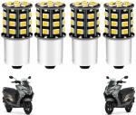 OBEROIS TRADERS 360 Reflecting LED Indicator Bulbs Set Of 4 For Burgman Scooty All Models Indicator Light Motorbike Car LED (12 V 12 W) (Universal For Bike Pack of 4) Parts