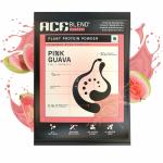 Ace Blend INTENSE, 30G A-Grade Vegan Plant Protein Powder for Men & Women (60 Servings), Pink Guava Flavor, Sport Use, Complete BCAA, Lean Muscle Growth & Recovery, Rapid Absorption, Gut Friendly