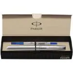 Parker Frontier Stainless Steel CT Roller Ball Pen