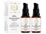 Bioly 10 % Niacinamide Serum with Vitamin C,E & Hyaluronic Acid for Face, Skin Fairness & Reduce Fine Lines Wrinkles & Signs of Aging (30 ML Each, Pack of 2) 60 ML