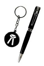 TEMPT Personalised Ball Pen with Lawyer/Advocate Logo (Blue Ink)