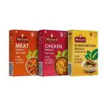MOTABA Chicken Masala, Meat Masala and Sahi Biryani Masala Combo 300 GRAMS (Pack Of 3, 100Grams Each)