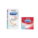DUREX Air (10s) & Extra Thin (3s) Condom (Set of 2, 13 Sheets)