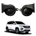 Oshotto 12V (K8001) Car Horn - Trumpet Sound 2Pc Set (Low + High) compatible with MG Hector Plus