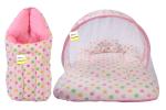 Kwitchy Baby Gift Pack Set Mattress with Net & Sleeping Bag (0-6 Months)