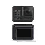 HIFFIN HF PRO 9H Tempered Glass Film Screen Guard LCD Lens Protector Compatible with GoPro Hero 8 (Pack of 2)