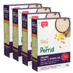 First Weaning Bajra & Moongdal (Khichadi Mix) , enriched with dry fruits, (Pack of 4, 1200g)