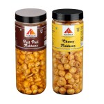 Nakodas Roasted Classic Salted Makhana | Makhana Roasted Snacks Lotus Seeds for Eating | Fox Nuts (Light Healthy Snacks/ Munchies) (70 gm Each, Pack of 3)