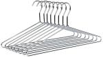 ROCKFIELD Heavy Duty Metal Shirt Coat Hangers 24 Pack, Stainless Steel Clothes Hanger with Polished Chrome, Silver Metal Wire Hanger