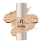 Colors Queen Oil Control Base Foundation| Combination of Primer, Concealer & Moisturizer, Skin Brightening Liquid Foundation| Water Resistant with Dewy Finish Foundation for Face Makeup (Natural, 30ml)