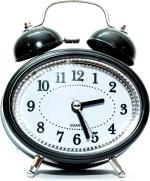 Sigaram Home and Offices Desk Plastic Analog Clock (120 x 90 mm)