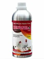Henosol-A Vitamin A Supplement for Poultry/Cattle/Cow & Livestock Animals (1 LTR.)