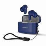 TEMPT Wave BT V5 True Wireless Earbuds with OxyAcoustics Technology, TWS Earphone with Xtreme Noise Cancellation, 30H Playtime, Siri Google Assistance, IPX4, Digital Battery Indicator (Blue)