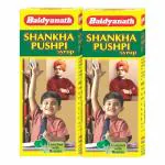 Baidyanath Shankhapushpi Syrup 450 ml (Pack of 2) Memory & Concentration Supplement