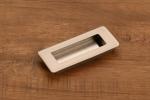 HARMONUS Satin Concealed Sliding Handle and Concealed Door Pull Handle and Wardrobe Drawer Conceal Handle 224 MM - 2 PC,HCONSATIN-16 - 224MM-2 PCS