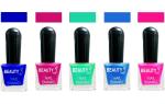 OUR Beauty Multicolor  High Quality Quick Dry Long Lasting Hd Colors Nail Polish Yt60, 40 ml (Set Of 5)