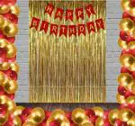 FANEX Solid Birthday Party Decoration Combo (Pack of 33)