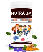 NUTRAUP Kids Protein Powder, Nutritional & Health Supplement, Herb Ingredient, Chocolate Flavor,400g