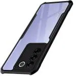 COBERTA Back Cover for Vivo V27 Pro 5G Back Cover Case - Black Transparent