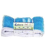 AZONE 516F Sky Blue Nylon Badminton Net (Blue)