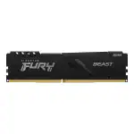 Kingston FURY 8GB 3200MHz DDR4 CL16 DIMM Fury Beast Black, Non RGB (KF432C16BB/8)