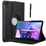 ProElite Cover for Lenovo Tab M10 FHD Plus 3rd Gen 10.6 inch Case Cover, 360 Rotatable Smart Flip Case Cover for Lenovo Tab M10 FHD Plus 3rd Gen 10.6 inch Tablet with Stylus Pen, Black